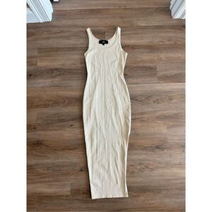 Slnghr Nude Midi Dress